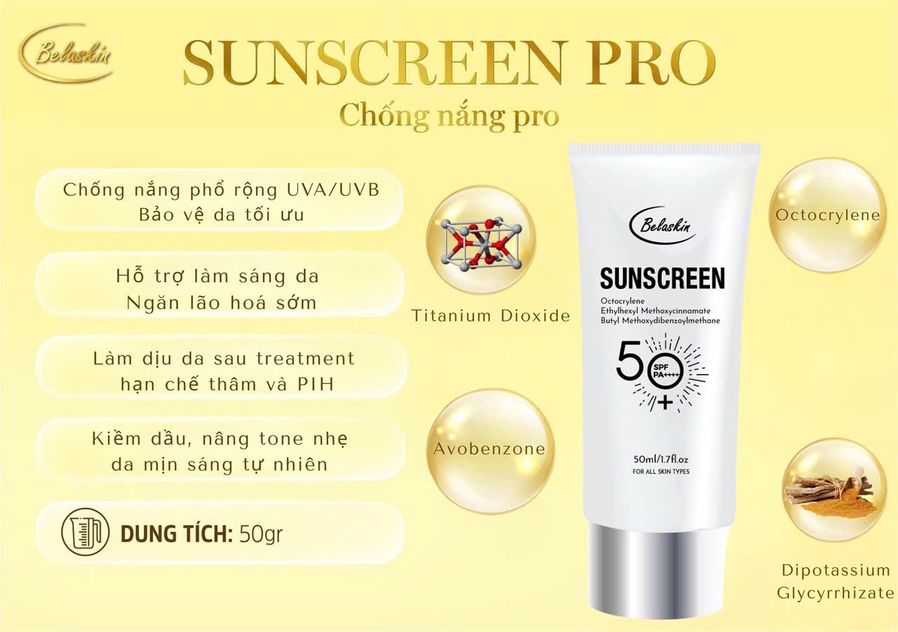 Kem Chống Nắng - Sunscreen Pro